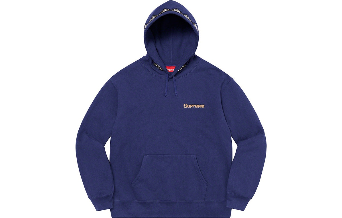 Supreme Pharaoh Studded Hoodie 'Blue White Black' SUP-FW20-020 - 2