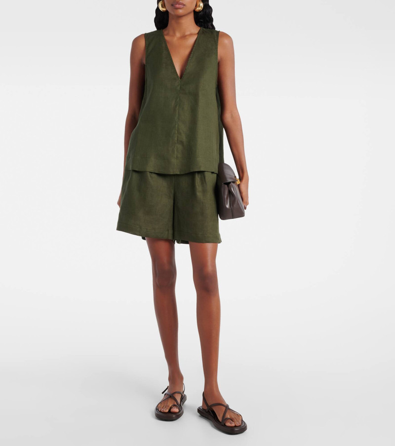ASCENO Manta linen top outlook