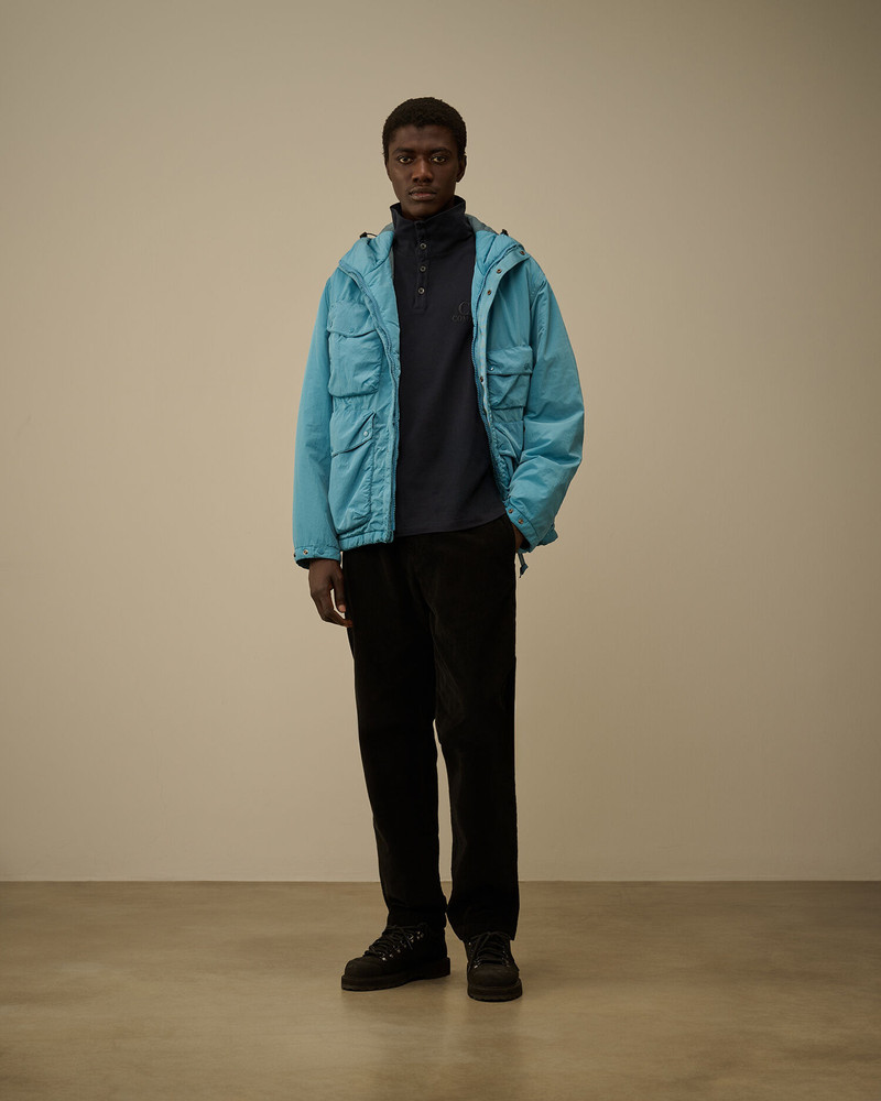 C.P. Company 20/1 Jersey Long Sleeve Boxy Polo outlook
