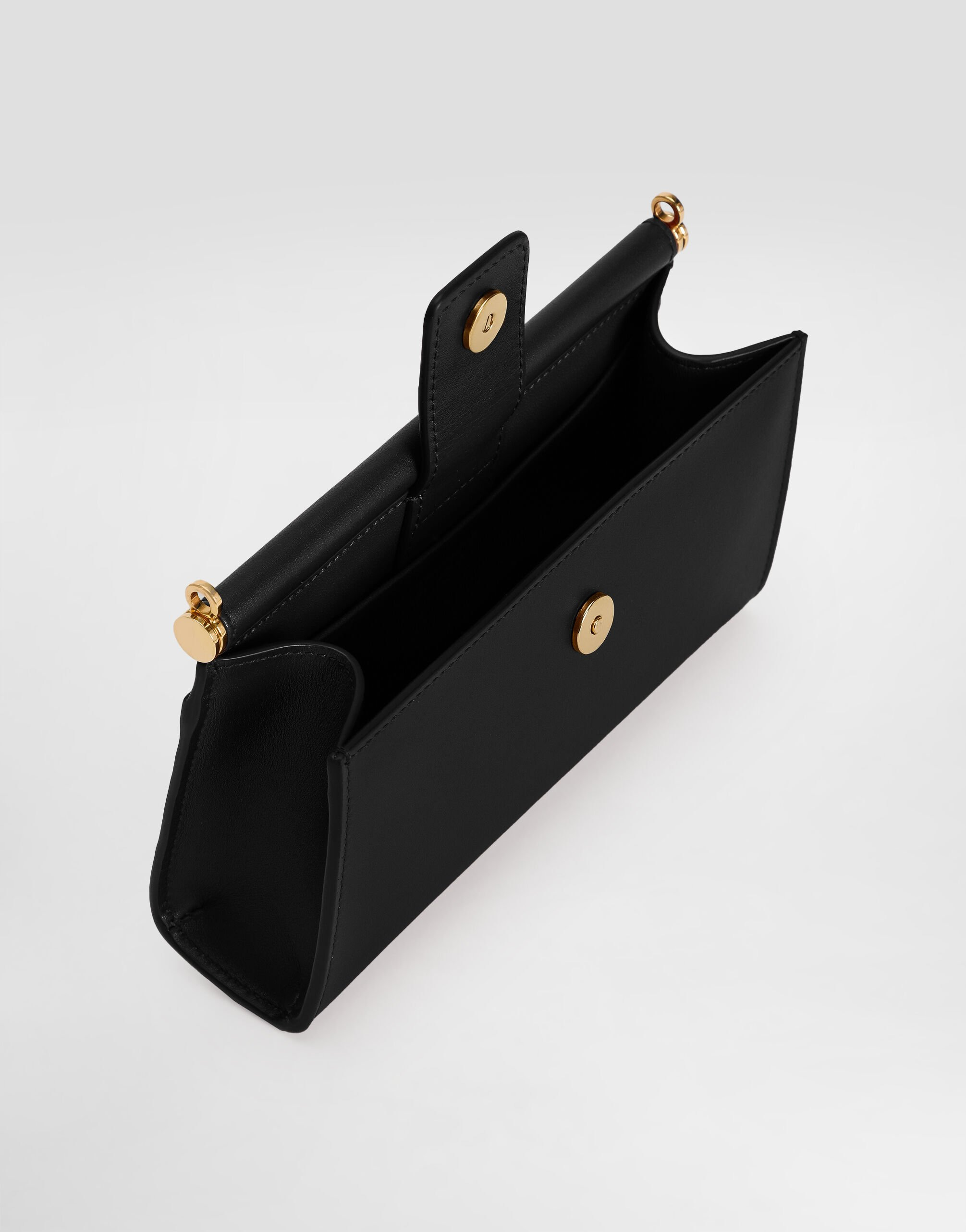 Plongé calfskin phone bag - 4
