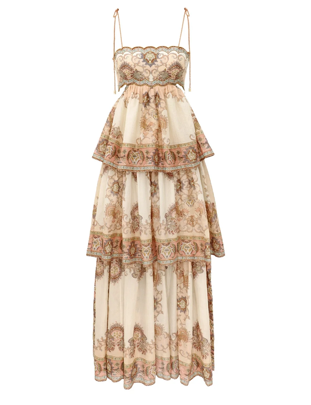 ECHO TIERED MAXI DRESS - 1