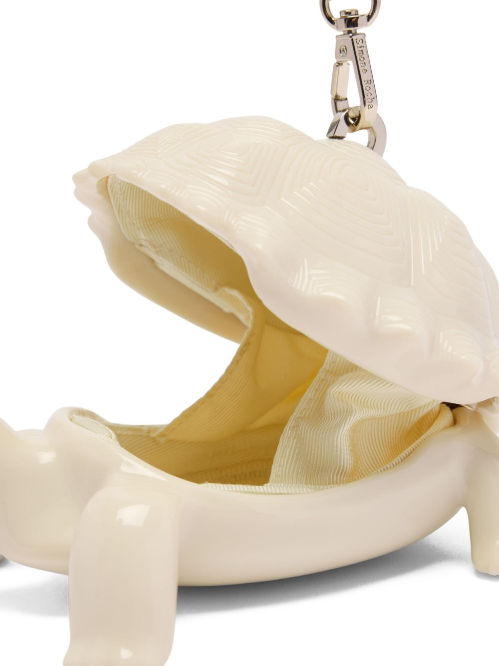 turtle faux-pearl strap clutch bag - 2
