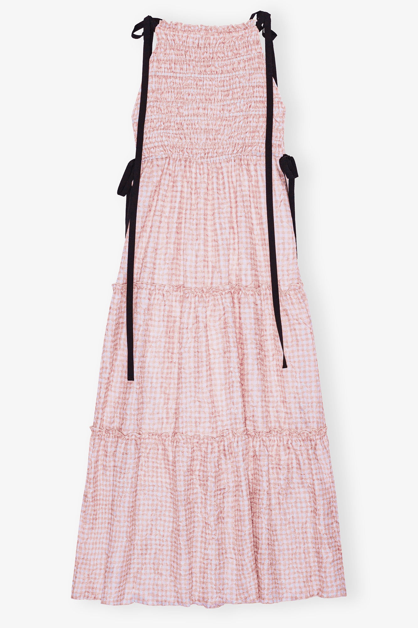 PINK CHECK DRESS - 6