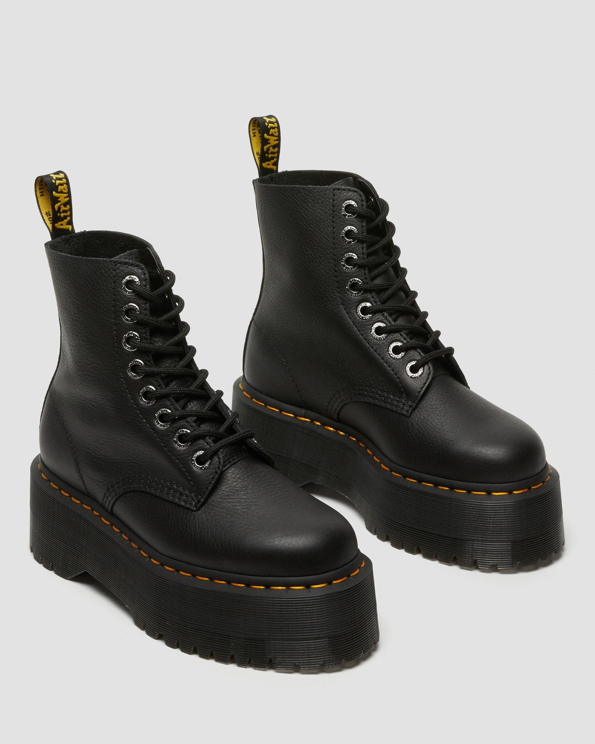 1460 Max Leather Platform Boots - 8