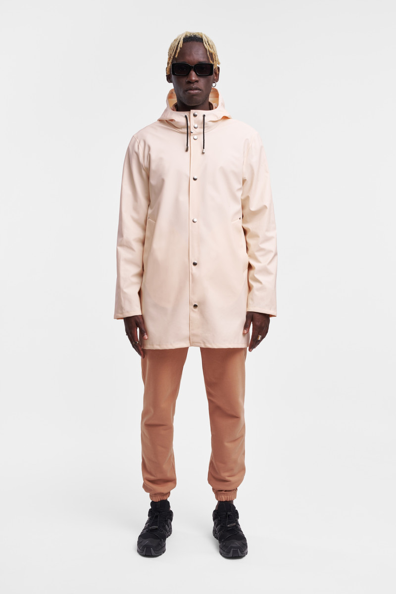 Stutterheim Stockholm Lightweight Raincoat Peach outlook