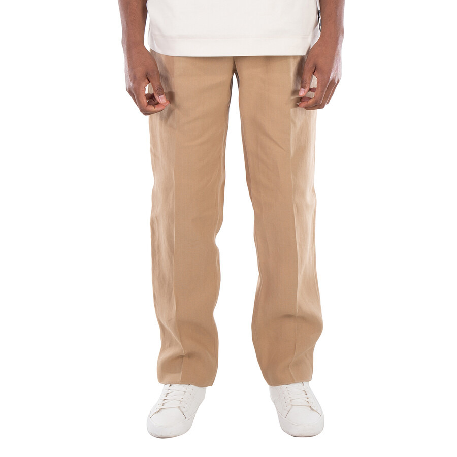 Fendi Straight-Leg Paper Canvas Trousers - 3
