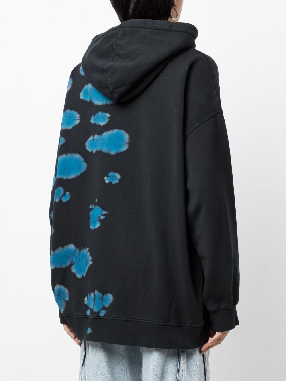 asymmetric slouchy hoodie - 4