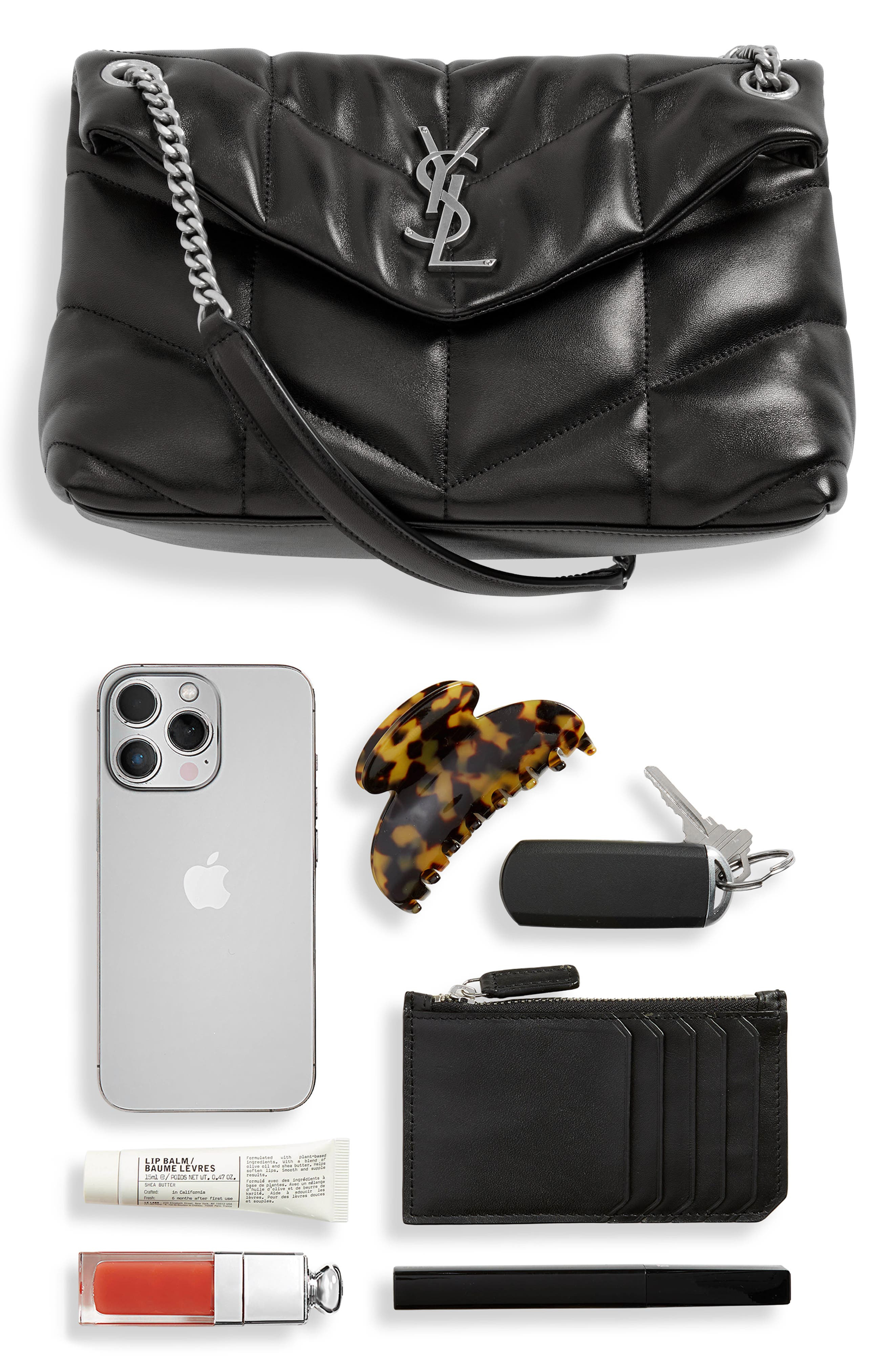 Small Lou Leather Puffer Bag - 9