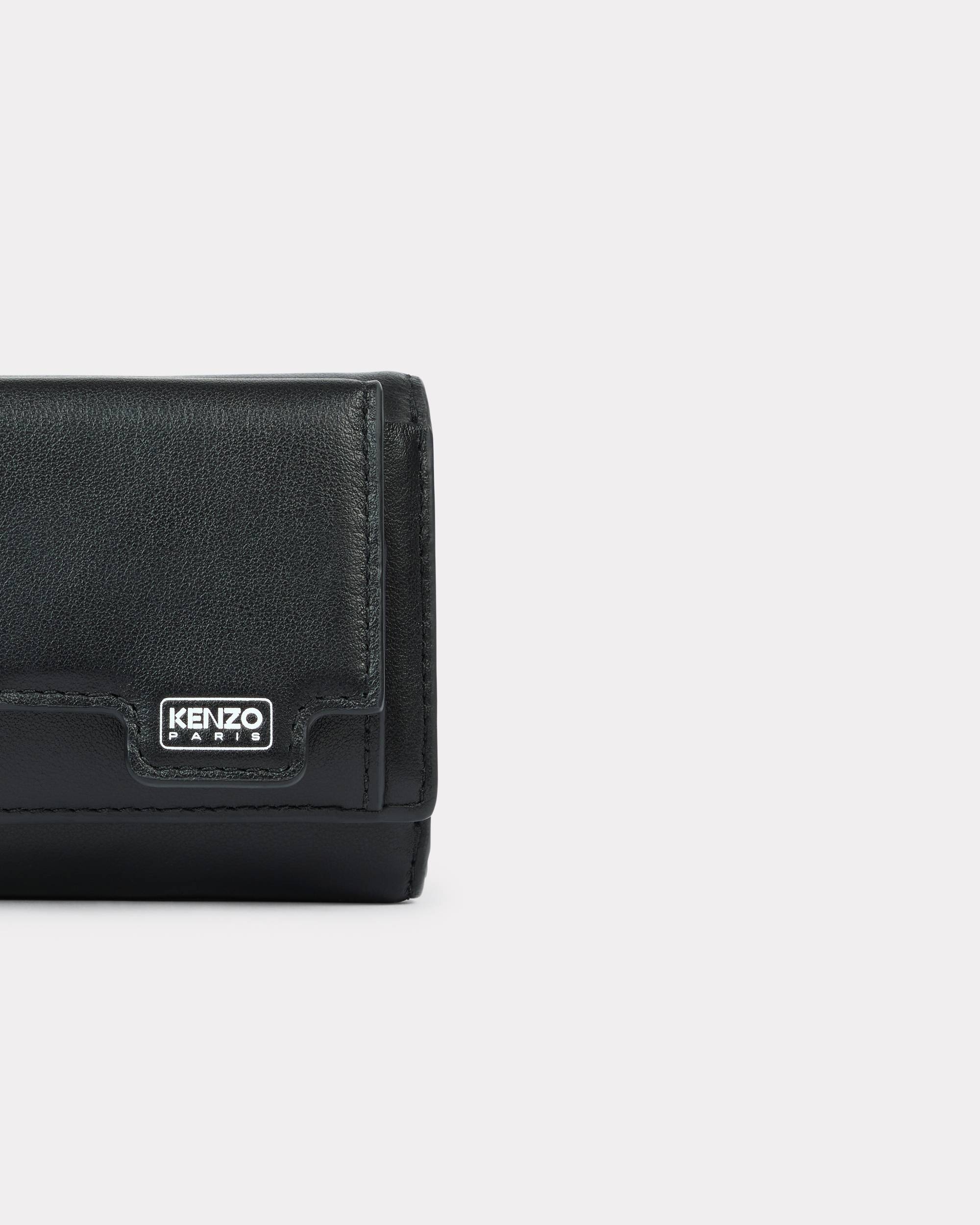 'KENZO Tab' trifold wallet in leather - 3