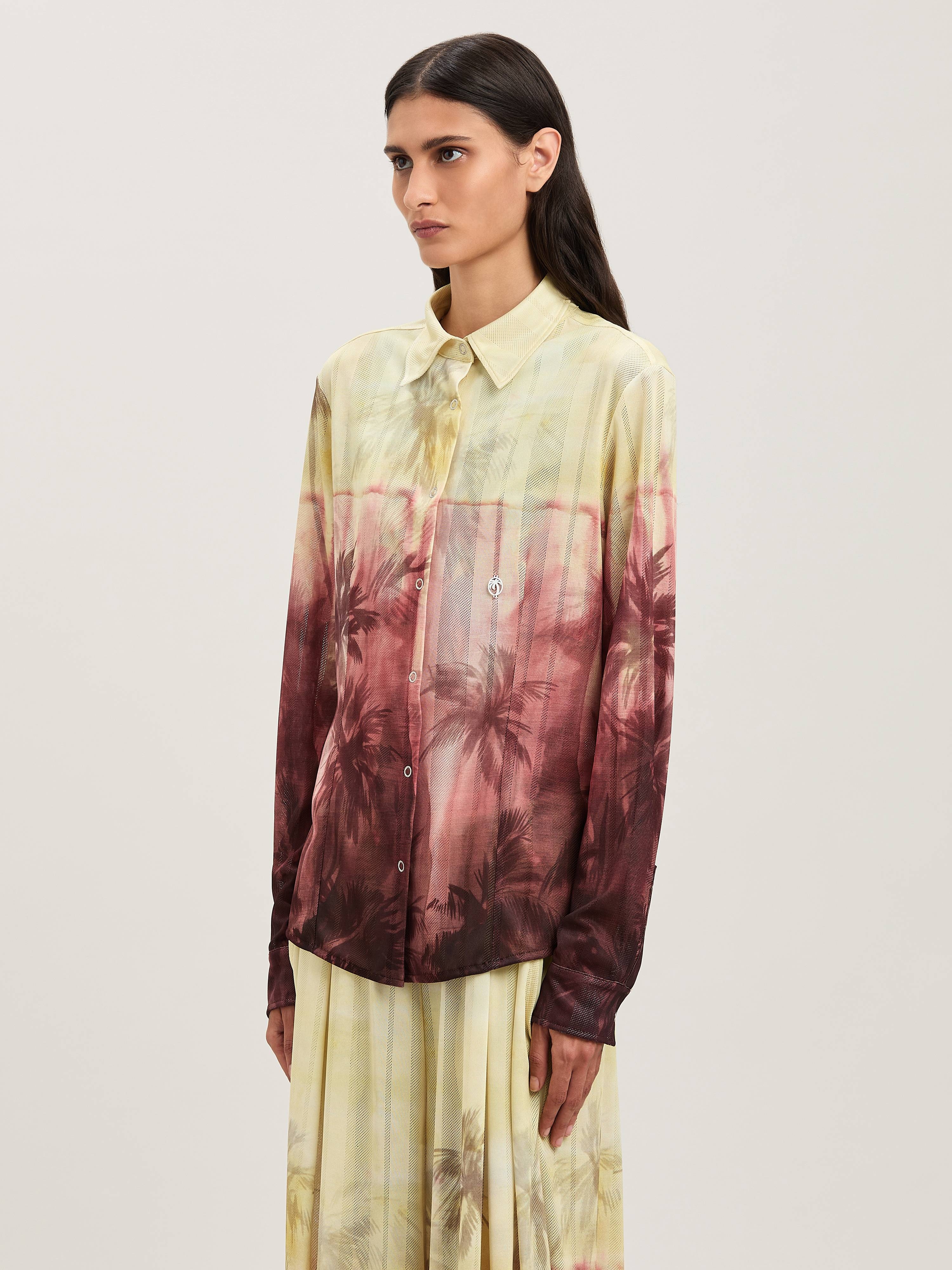Sunset palms shirt - 4
