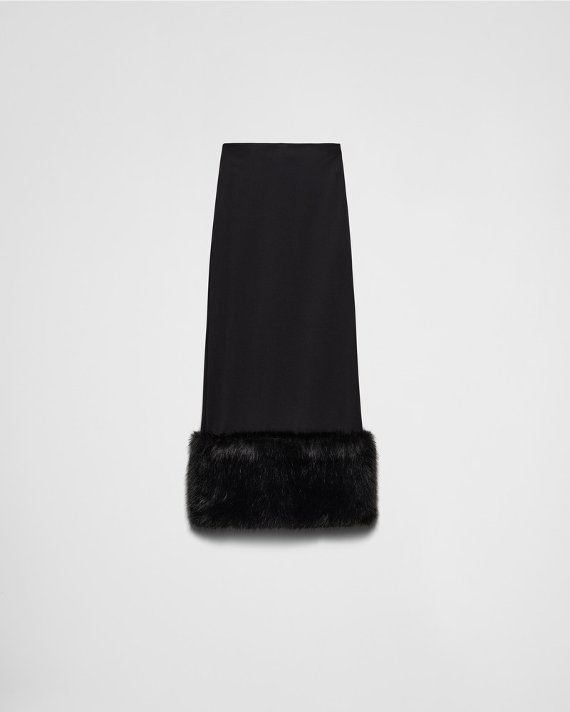 Stretch jersey skirt 1