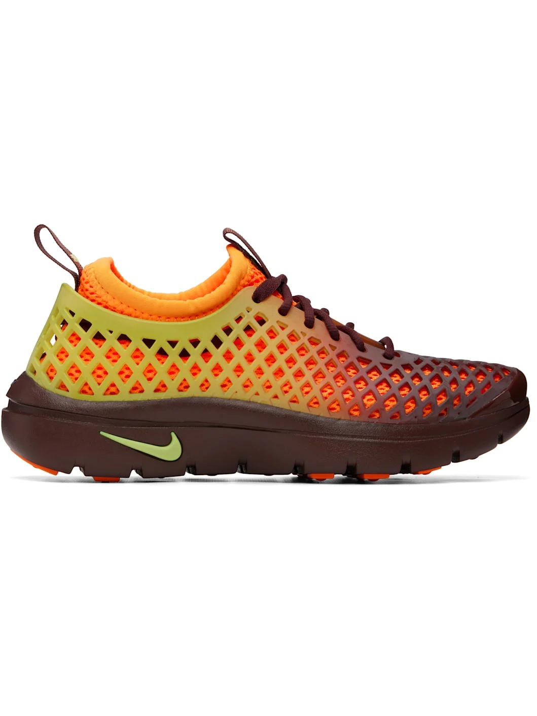 Green & Brown Rejuven8 Run Sneakers - 1