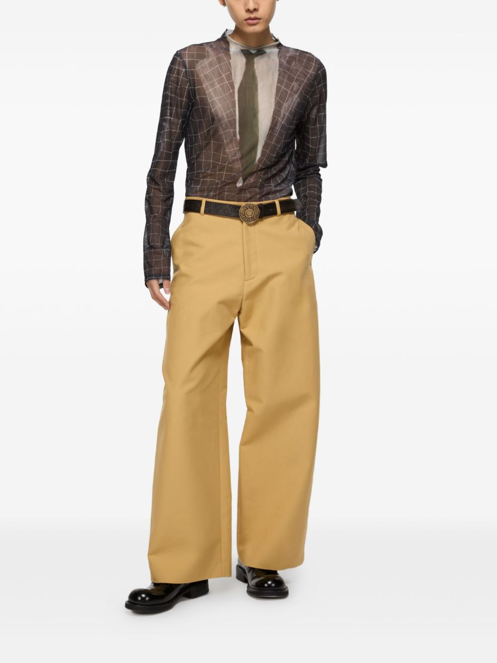 organic-cotton trousers - 2