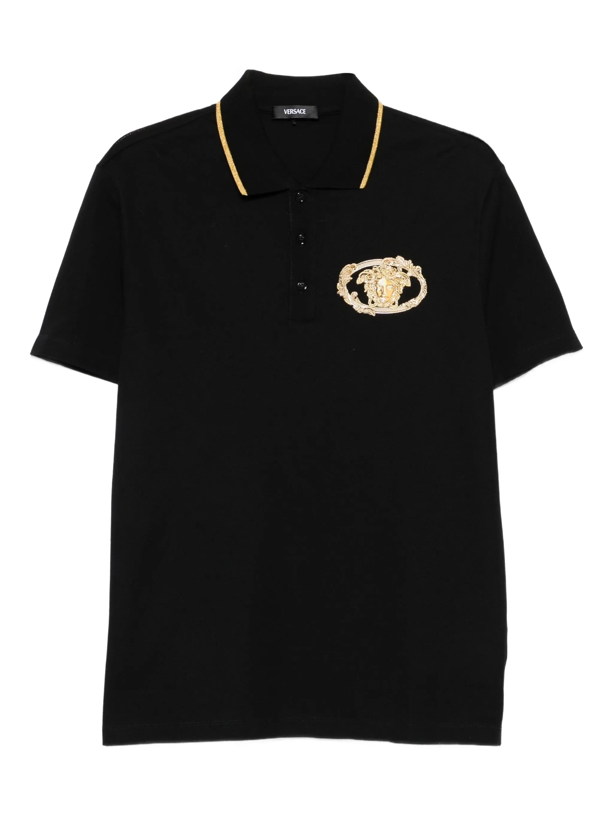 Versace Medusa Emblem Polo Shirt - 1