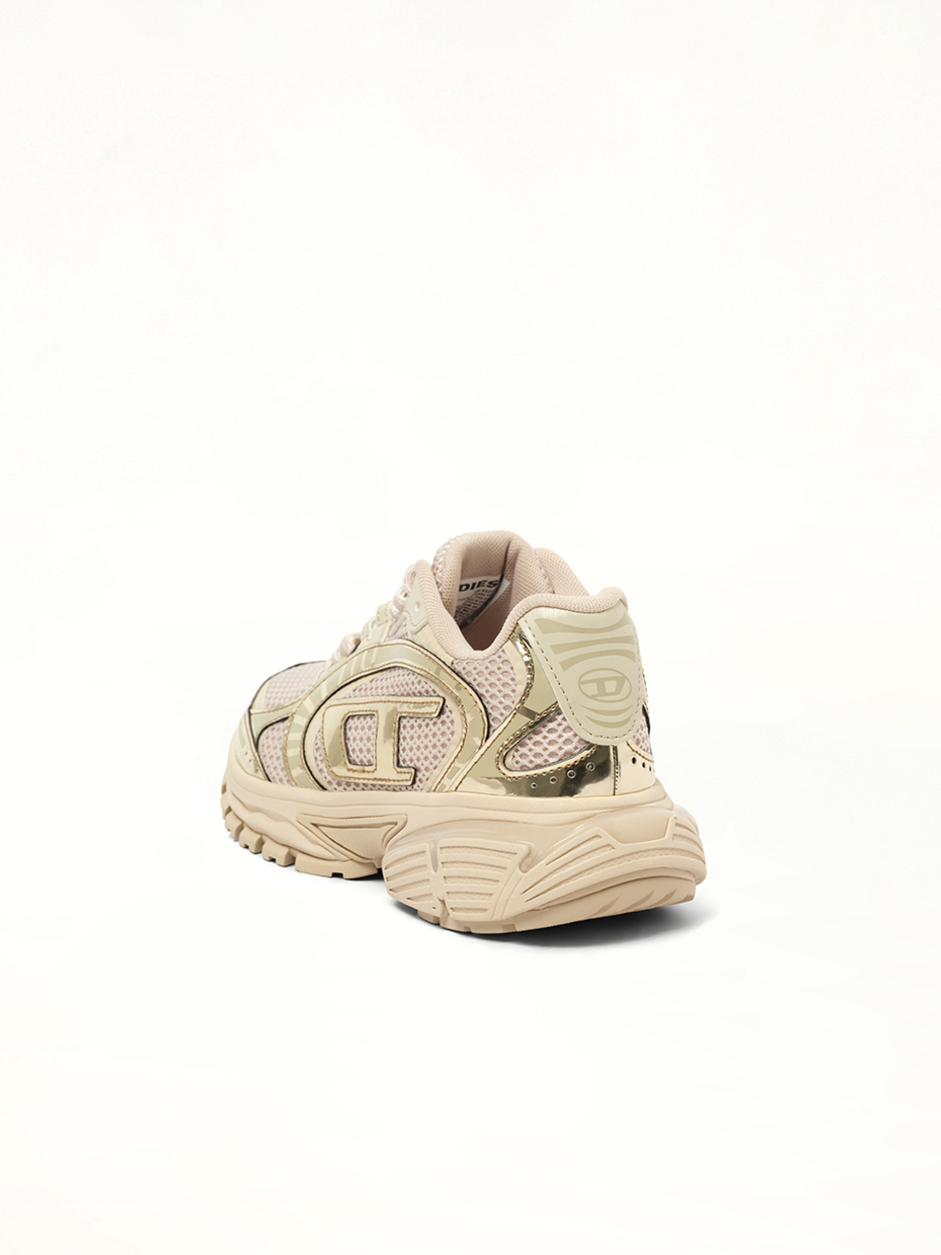 S-PRO-V-DENSE Low Sneaker in Beige/Silver - 3