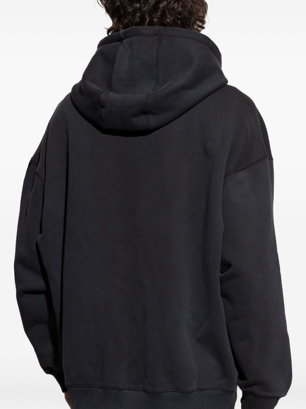 fleece zip-up hoodie - 4