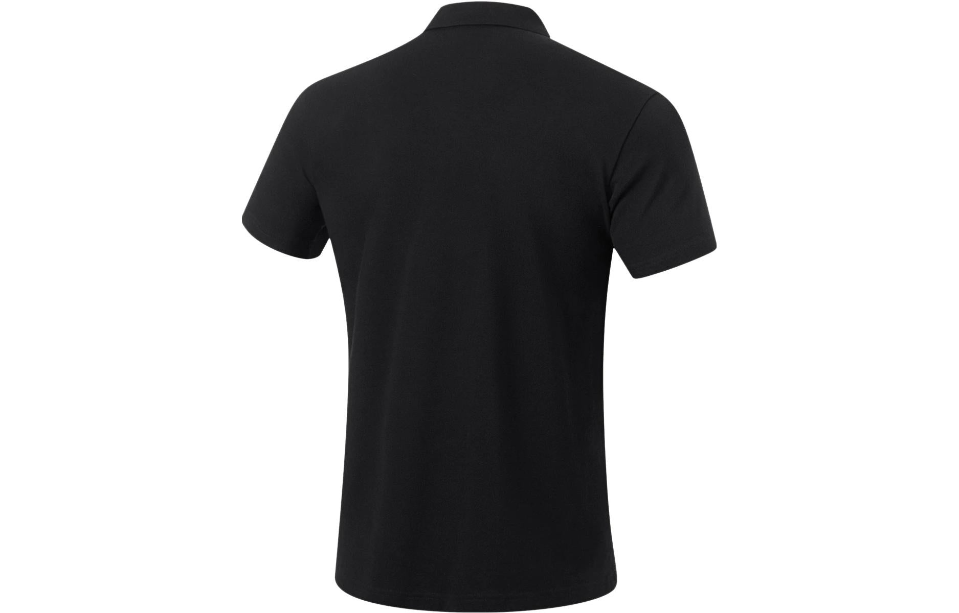 Li-Ning Logo Training Polo Shirt 'Black' APLT029-1 - 2