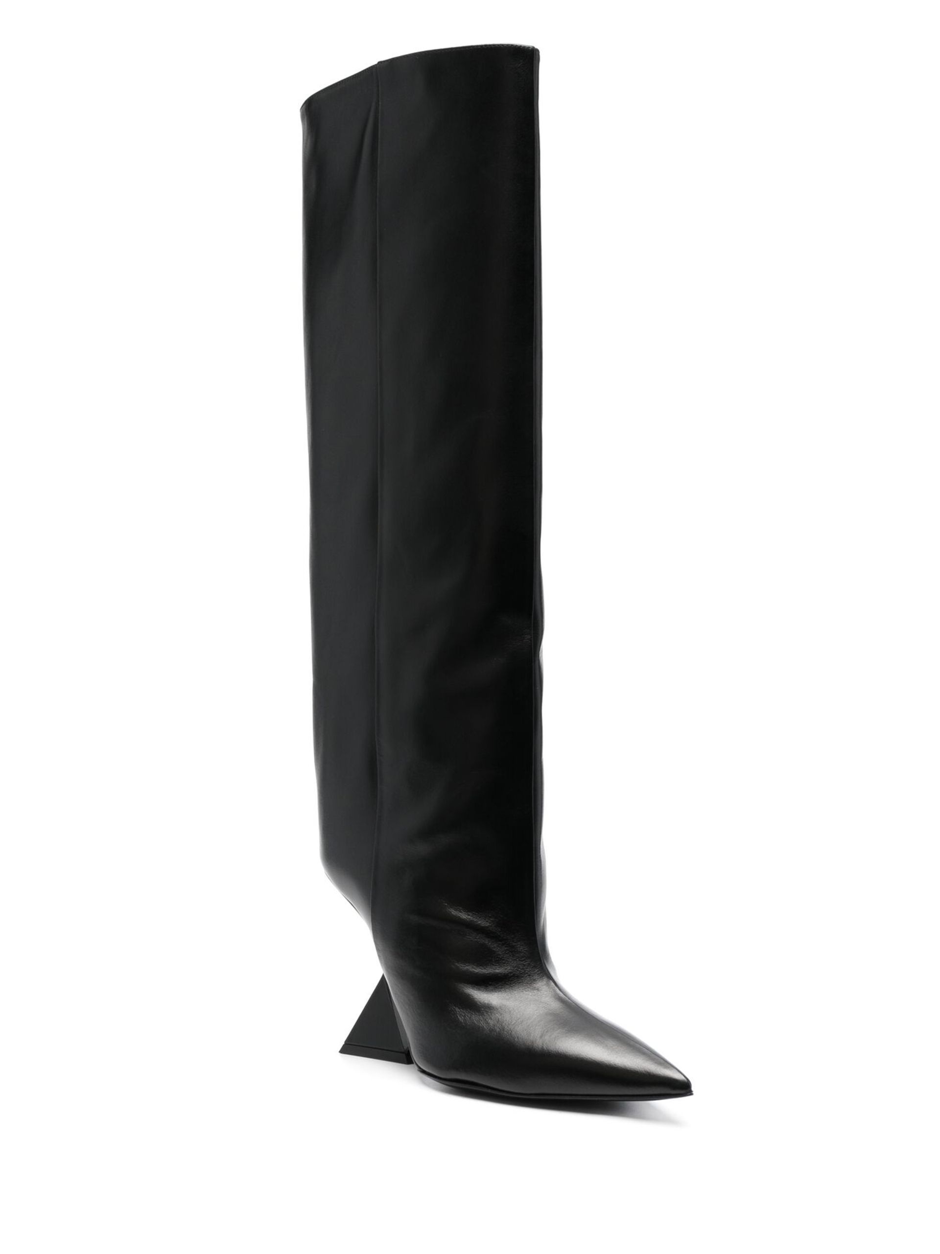 Black Cheope 105 leather knee-high boots - 2