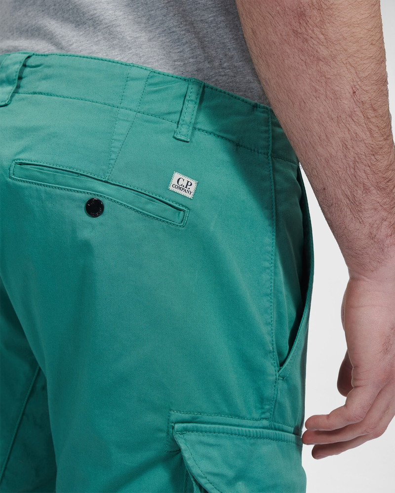 Stretch Sateen Cargo Shorts 6