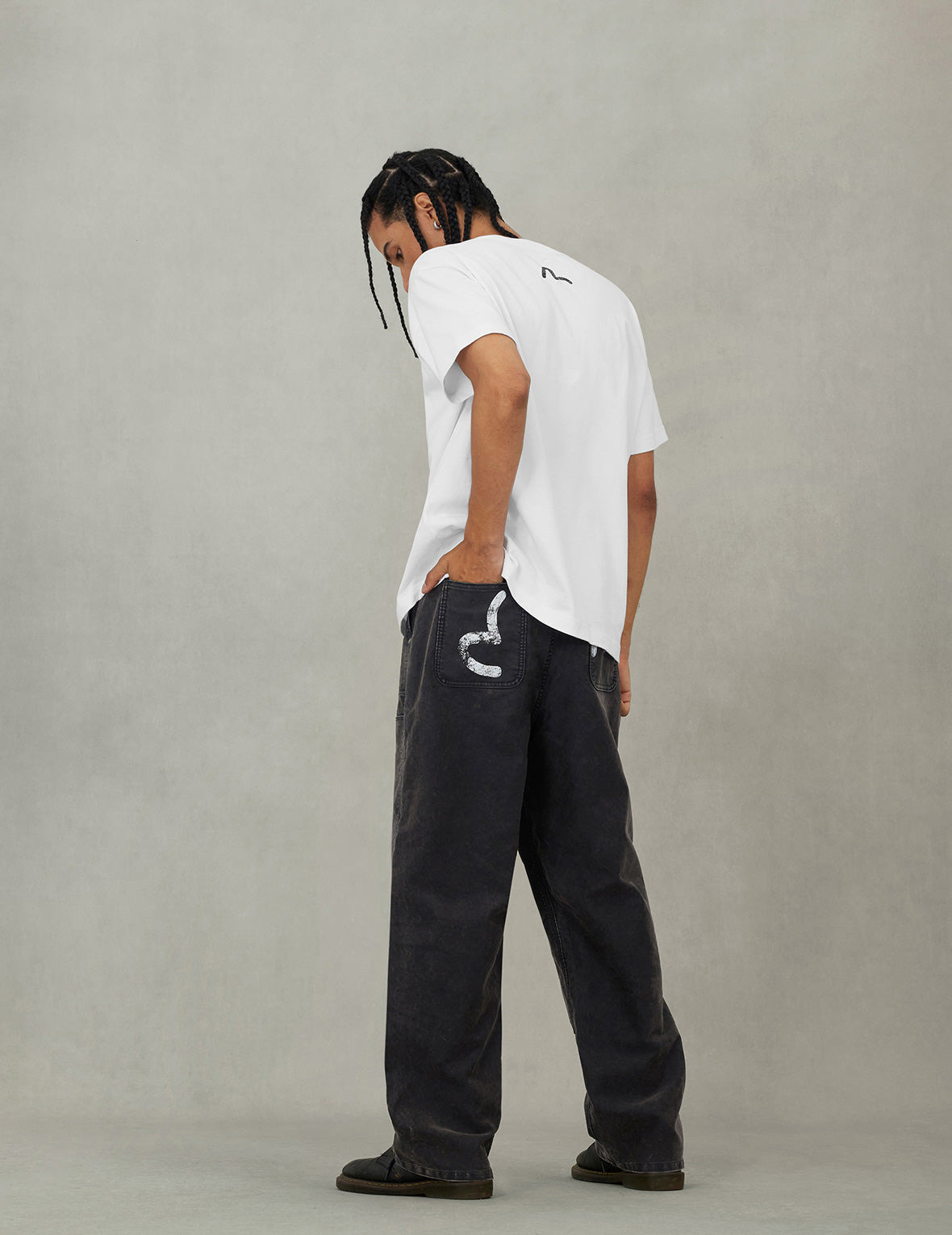American "Ebisu" Print Relax Fit T-shirt - 6