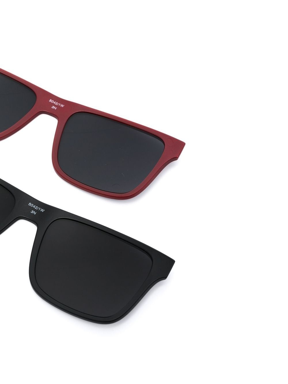 changeable-lens rectangular sunglasses - 4