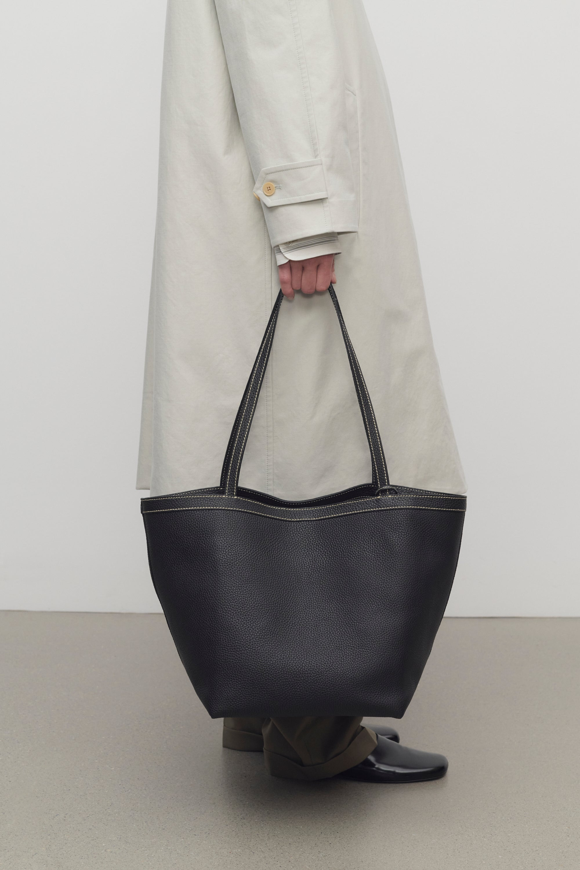 Park Tote Three Stitch Bag in Leather - 5