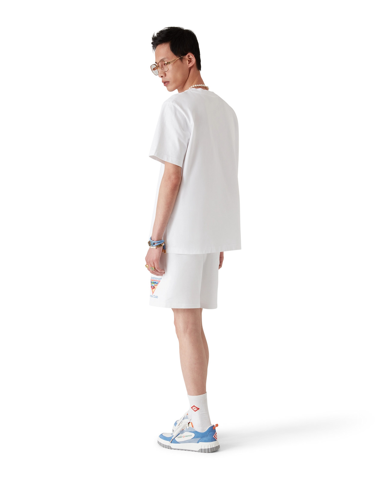Tennis Club Icon Sweatshorts | Casablanca Paris - 3