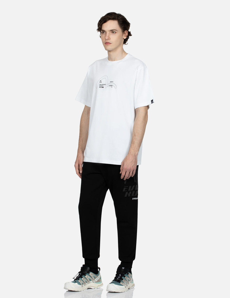 Seagull and Logo Print Regular Fit Sweatpants 3