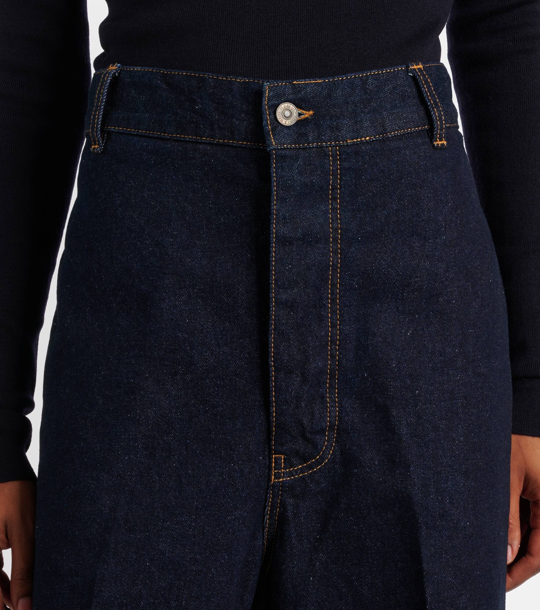 High-rise wide-leg jeans - 4