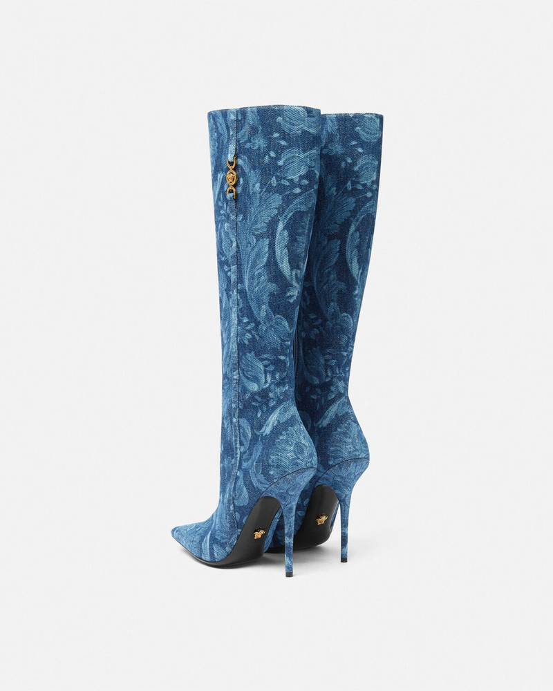 Medusa '95 Barocco Knee-High Boots 110 mm 4