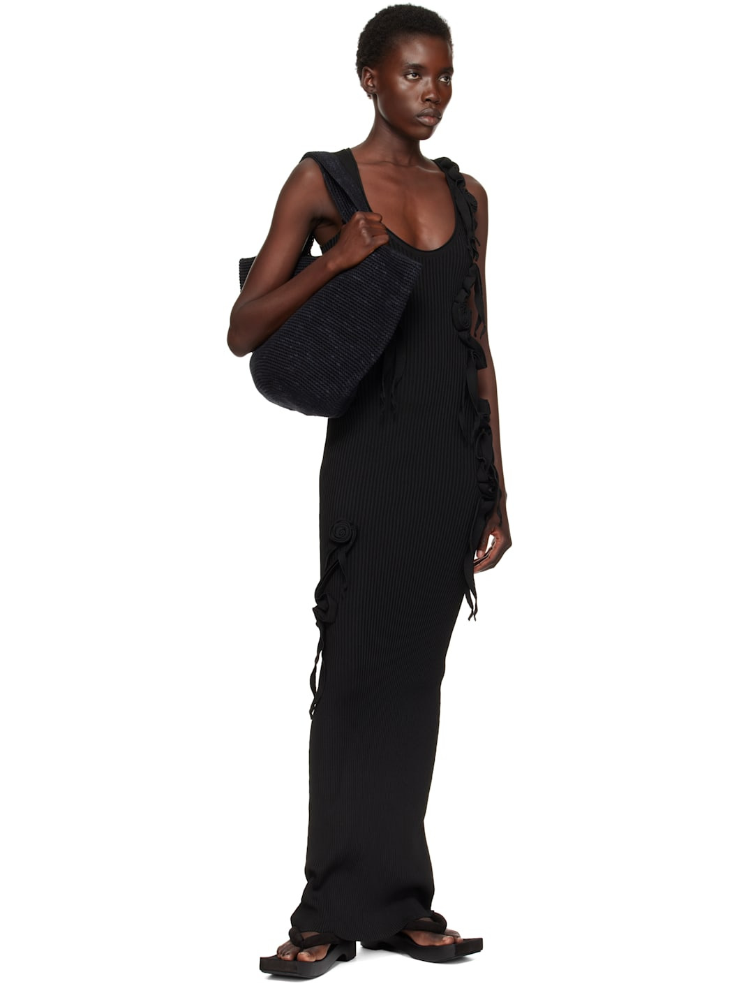 Black Zori Sandals - 5