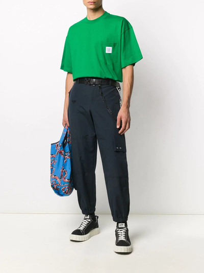 MSGM patch pocket cotton T-shirt outlook