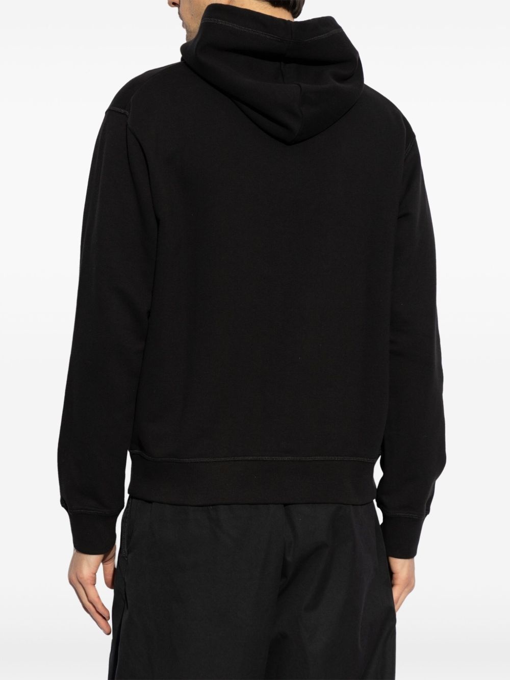 logo-print hoodie - 4