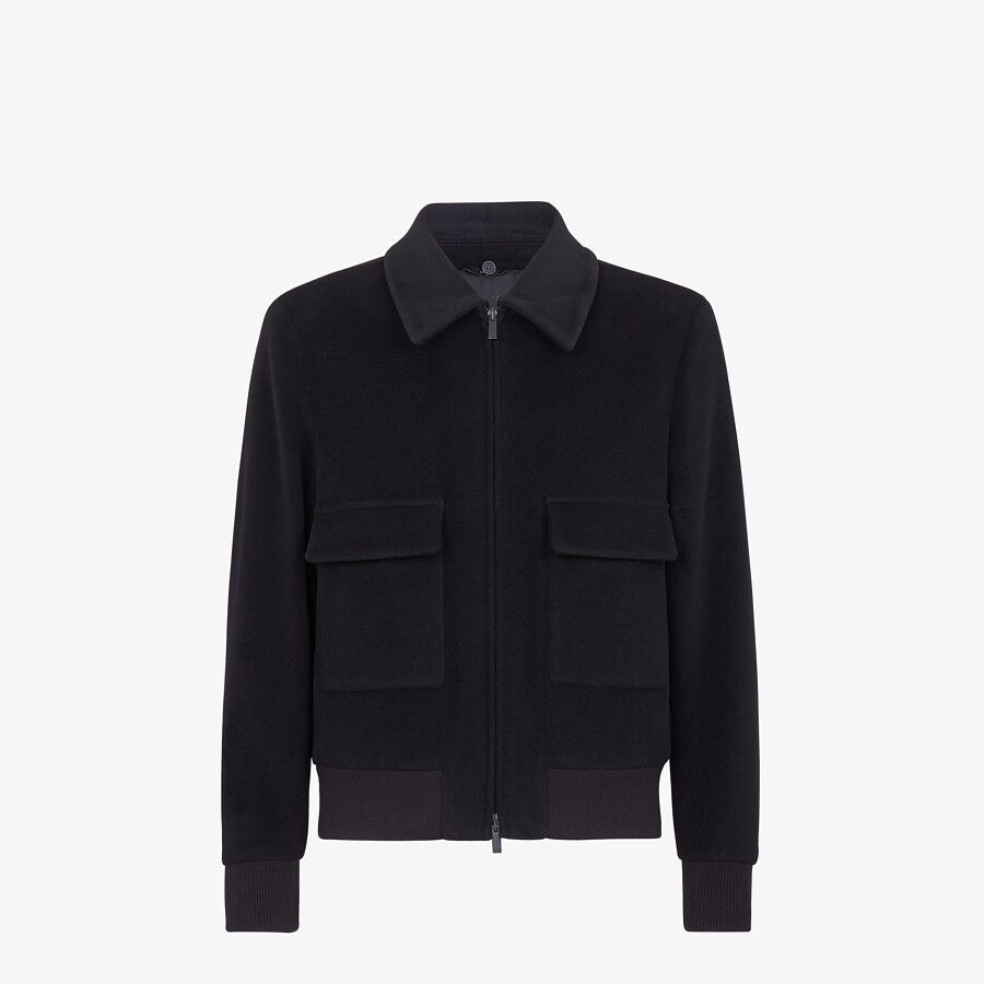 Black wool jacket - 4