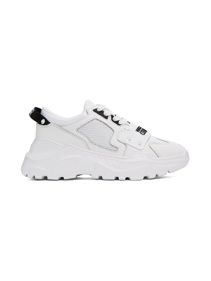 White Speedtrack Sneakers - 1