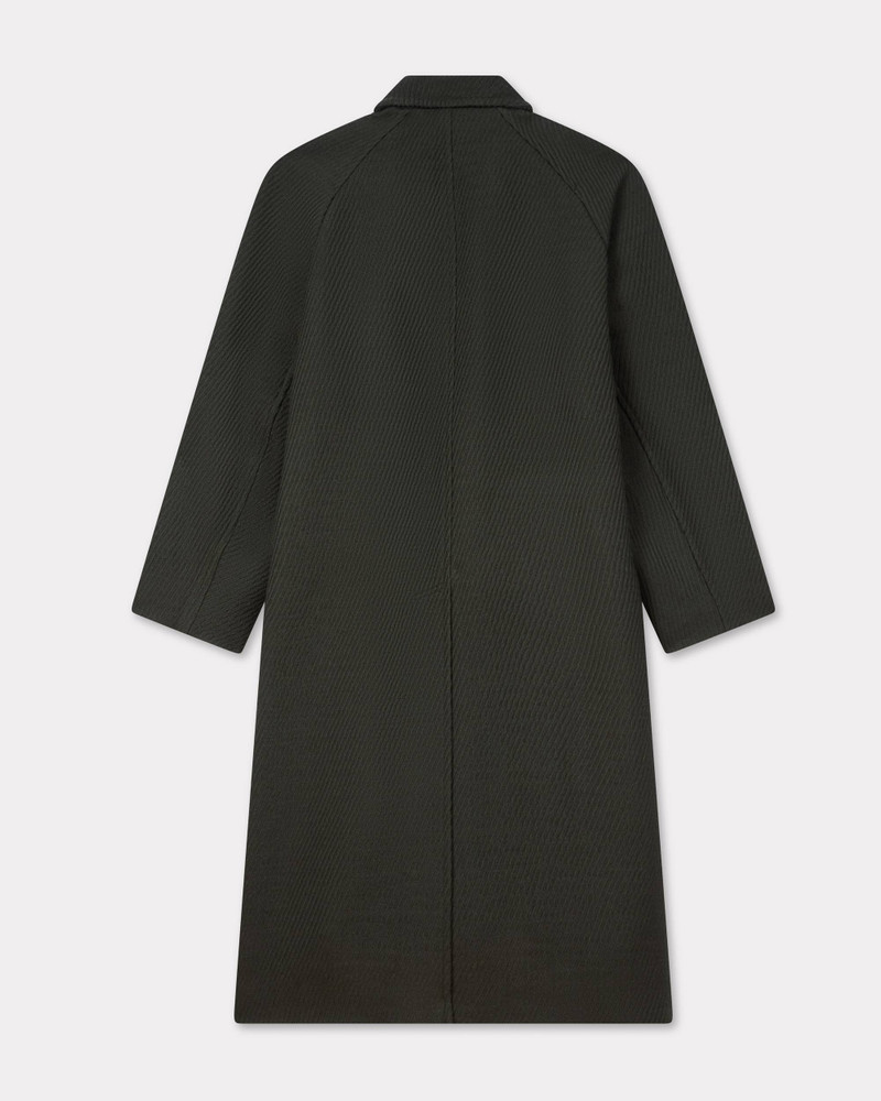 KENZO Wrap coat in mixed virgin wool outlook