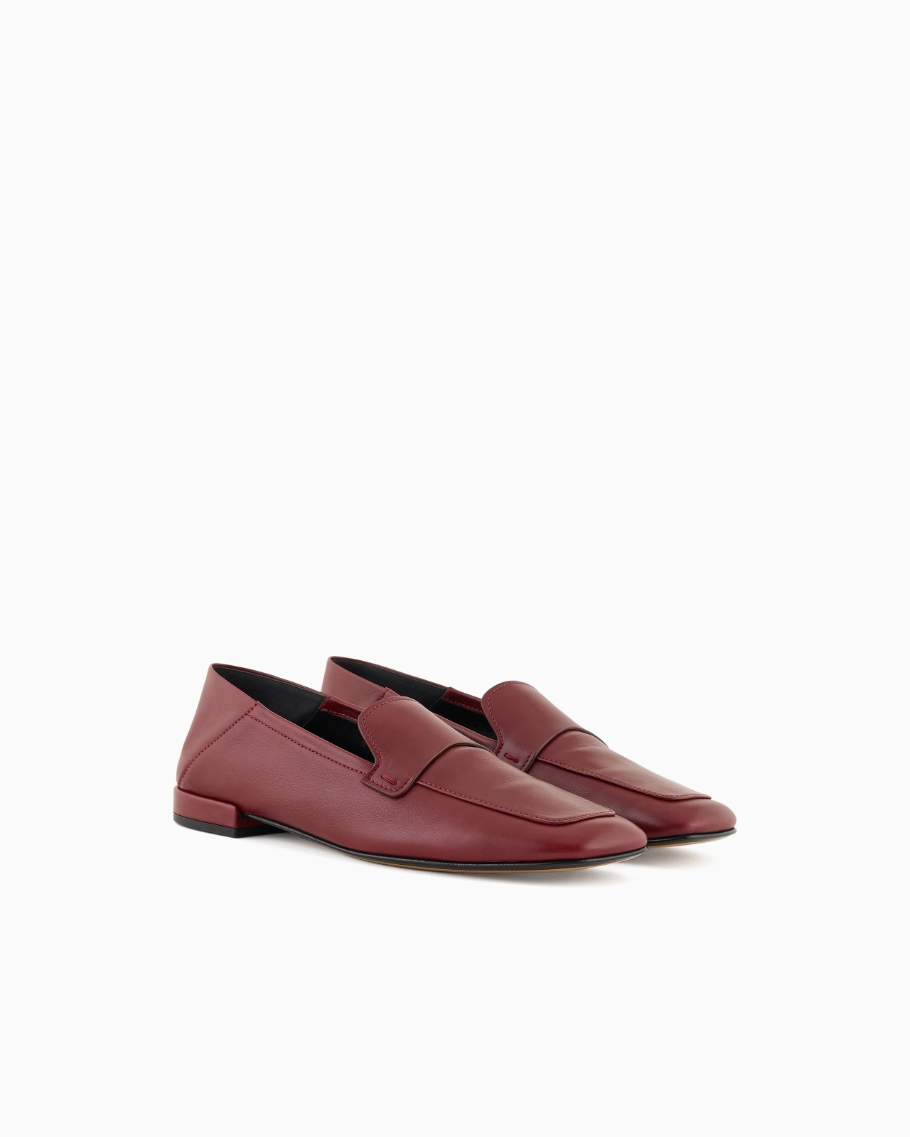 GIORGIO ARMANI X 10 CORSO COMO CALFSKIN LOAFERS - 2