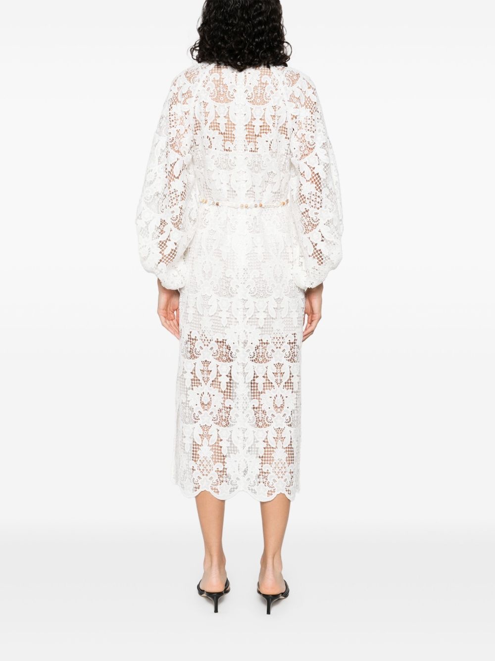 Coco Lace midi dress - 4