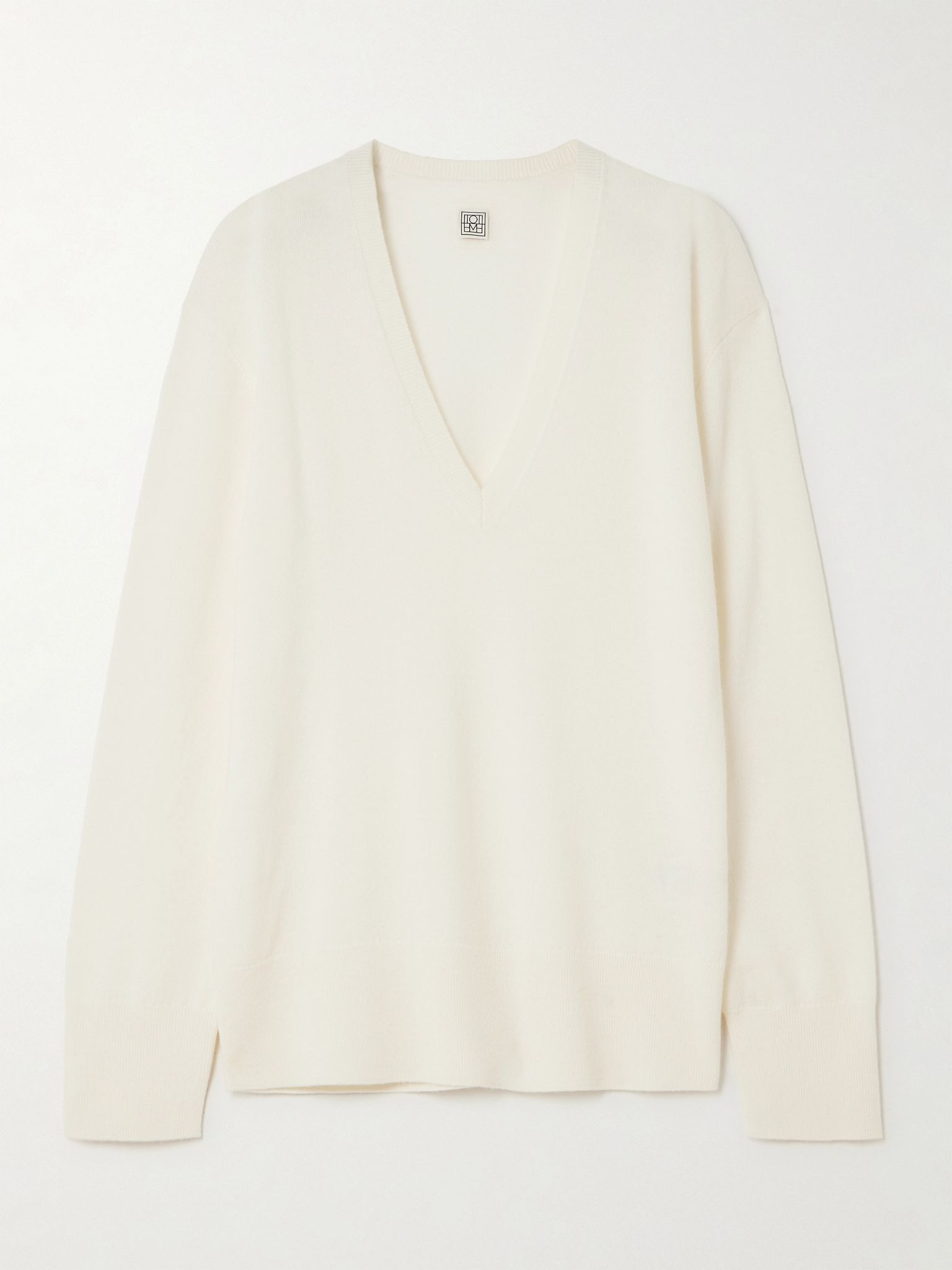 Garderob cashmere sweater Ecru - 1
