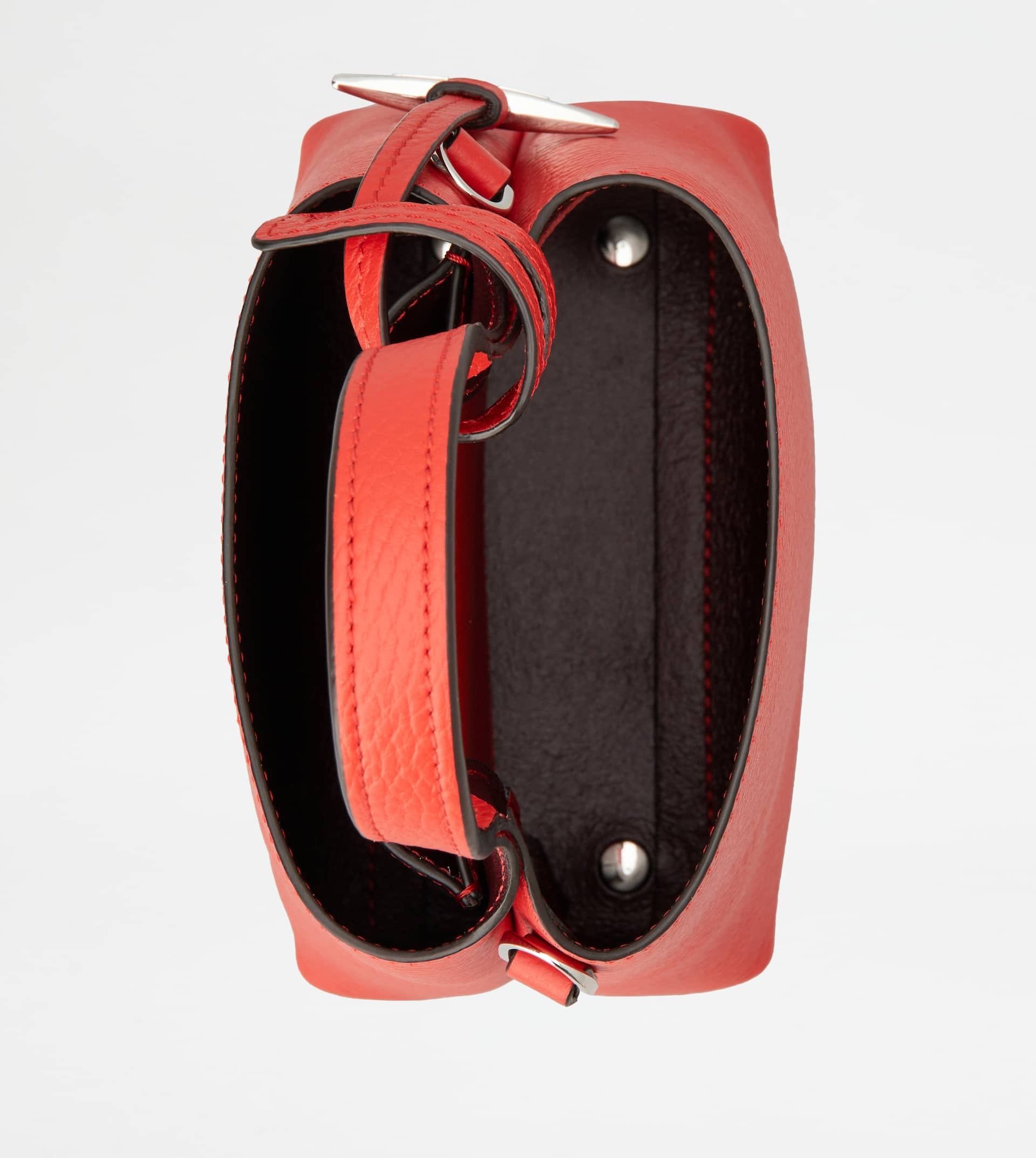TOD'S MICRO BAG IN LEATHER - RED - 4
