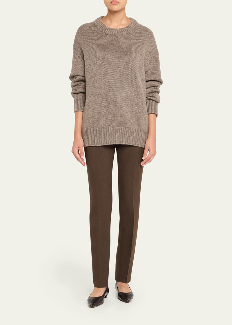 LISA YANG Renske Cashmere Drop-Shoulder Sweater outlook