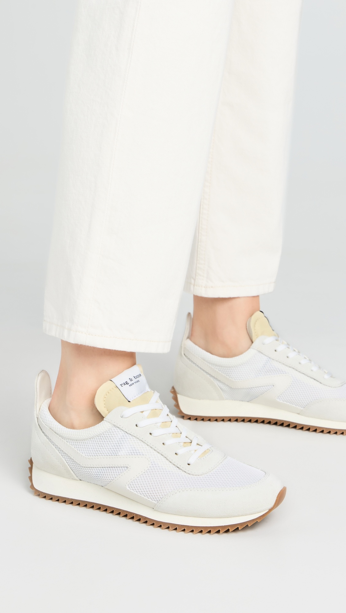 Retro Runner Mesh Sneakers - 2