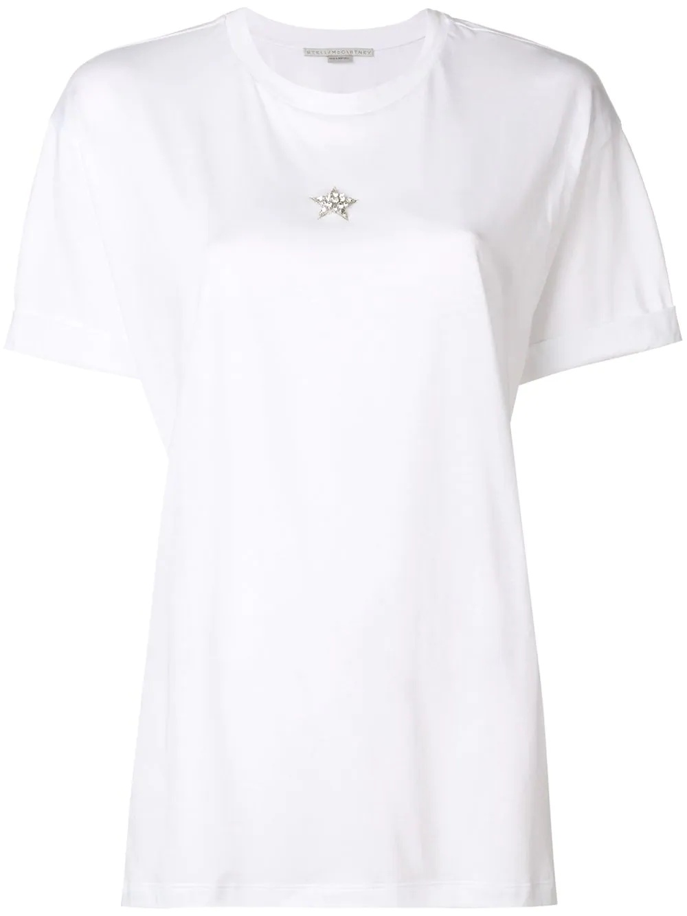 embellished star T-shirt - 1