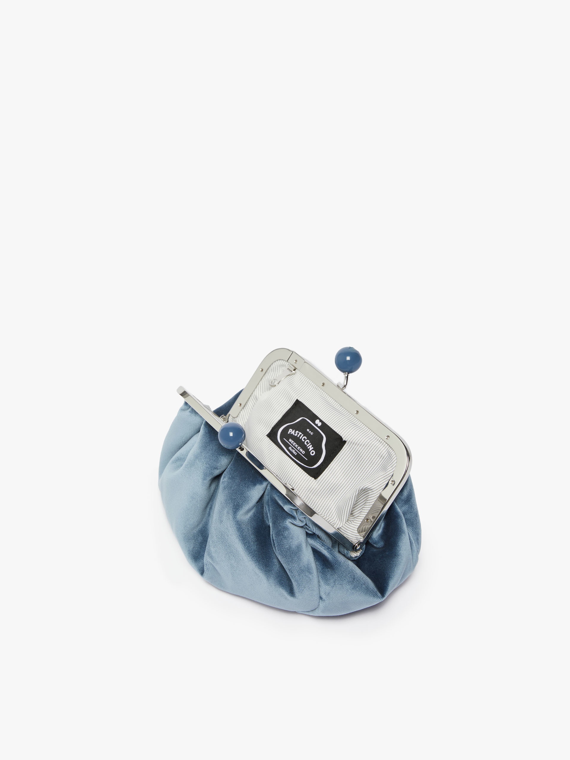 CAVOUR Small velvet Pasticcino Bag - 4