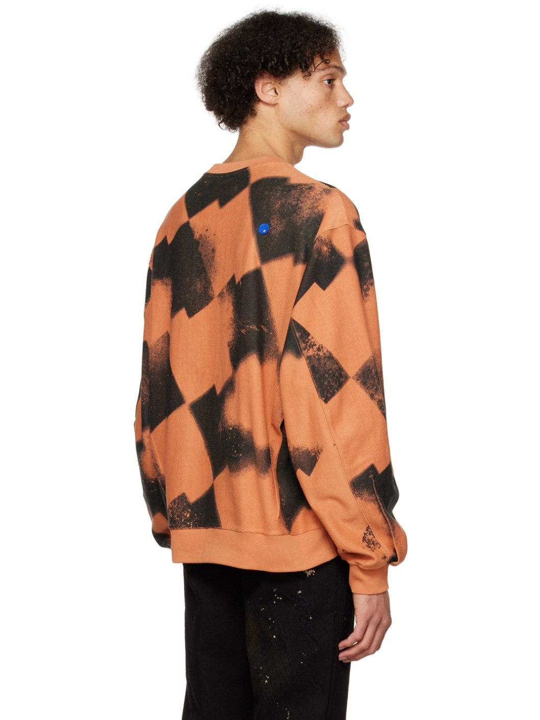 Orange Tenit Sweatshirt - 3