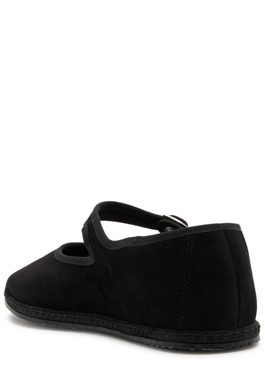 Vibi Venezia Suede Mary Jane Flats - 2