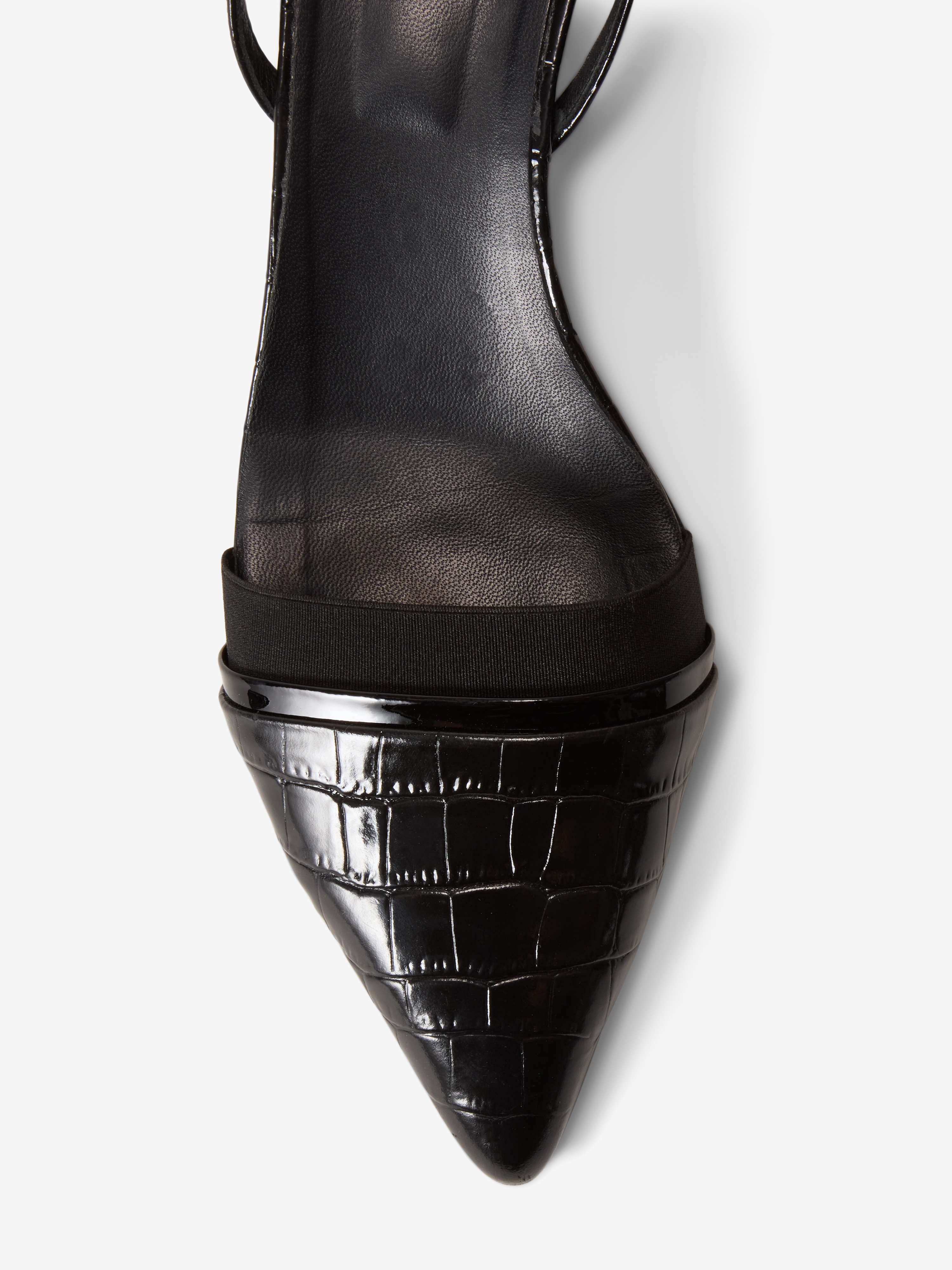 Leather slingback - 4
