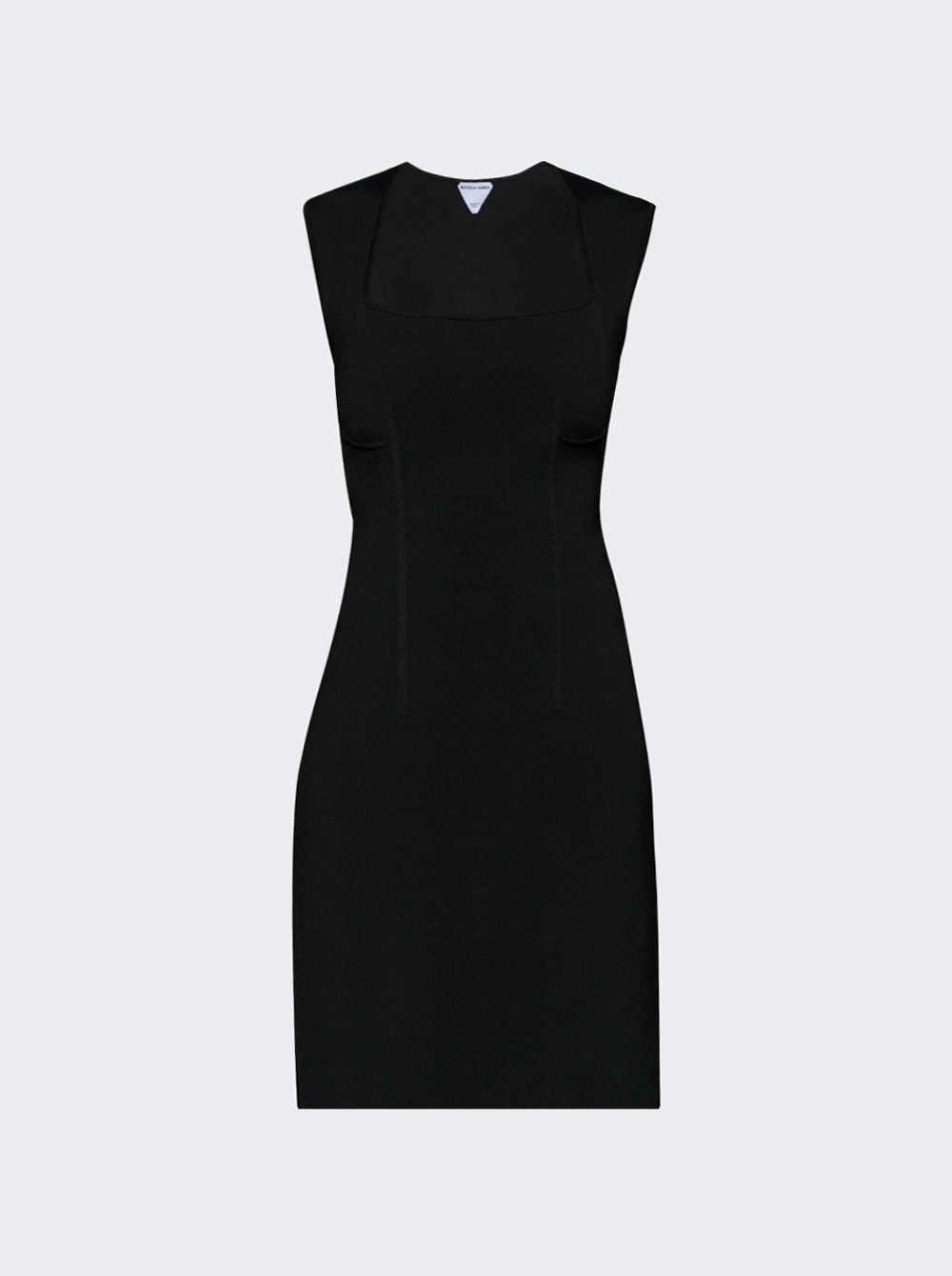 Compact Mini Black Dress - 1