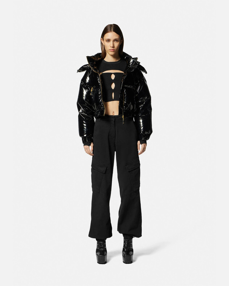 VERSACE JEANS COUTURE Cutout Crop Top outlook