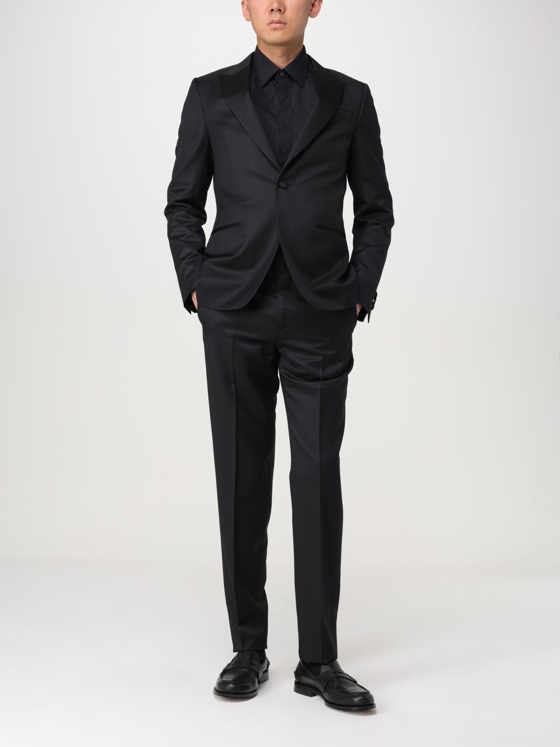 Zegna Shirt Men Black - 2